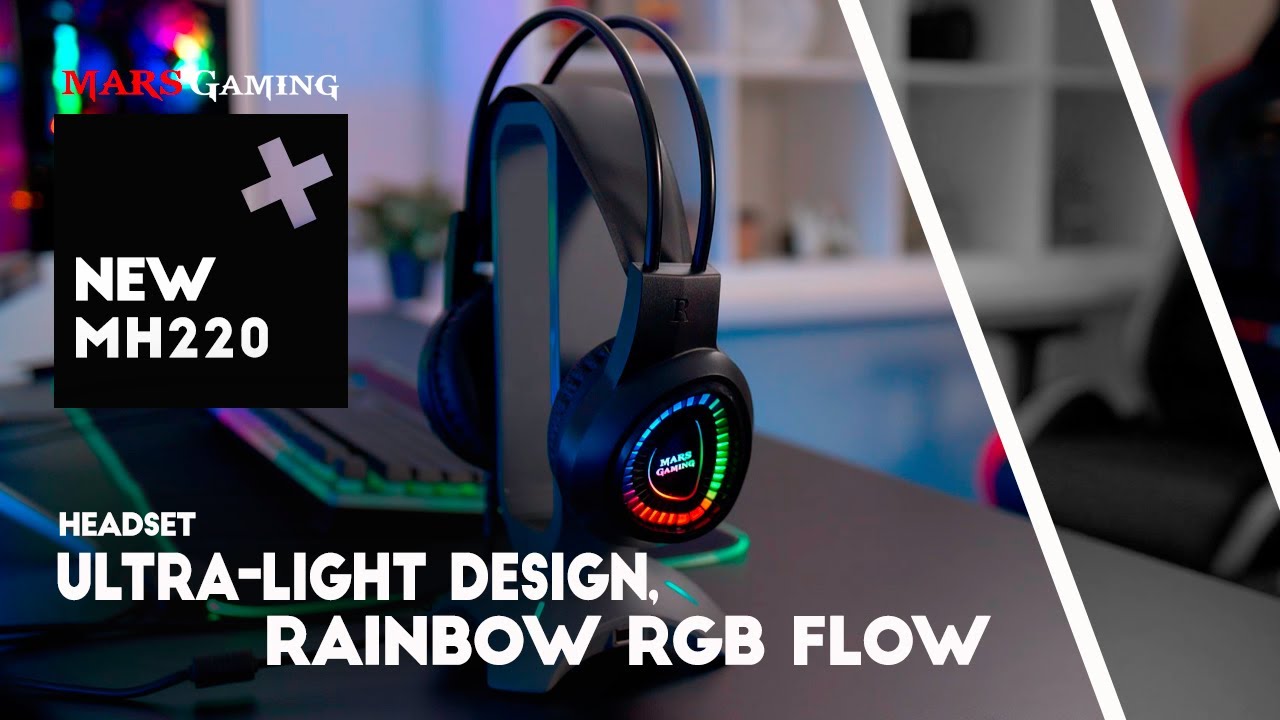 Ultra-light headset, enter a new gaming dimension - MH220 | Mars Gaming