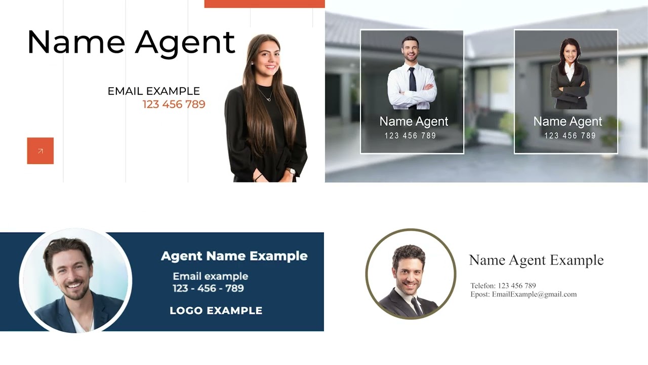 Real Estate Agent Branding
