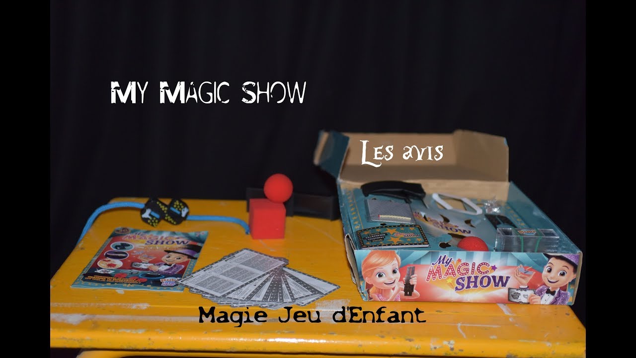 My magic show coffret de magie - Buki