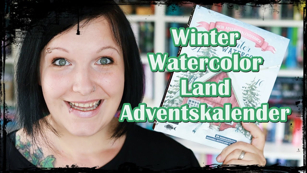 [Adventskalender] 🎄Winter-Watercolor-Land🎄︱schönster Adventskalender︱#malen︱#kreativ ︱#Kristinchen