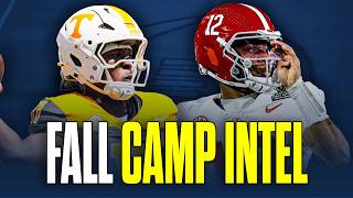 College Football Fall Camp Intel Week 1