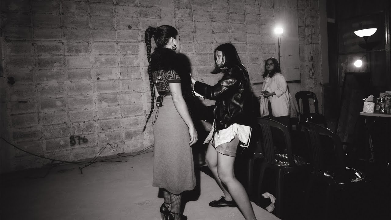 in Fendi for the Time Place’s 25th anniversary