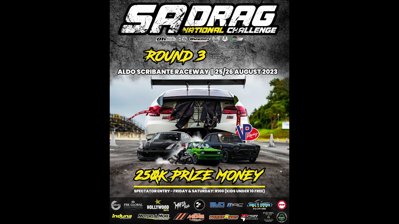 LIVE:Drag Racing by SKRacing - Day 1 - SA Drag Nationals Round 3 @ Aldo ...