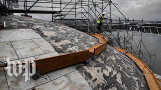 Biofilm, time and nature have damaged the Jefferson Memorial. Now it’s getting a makeover.