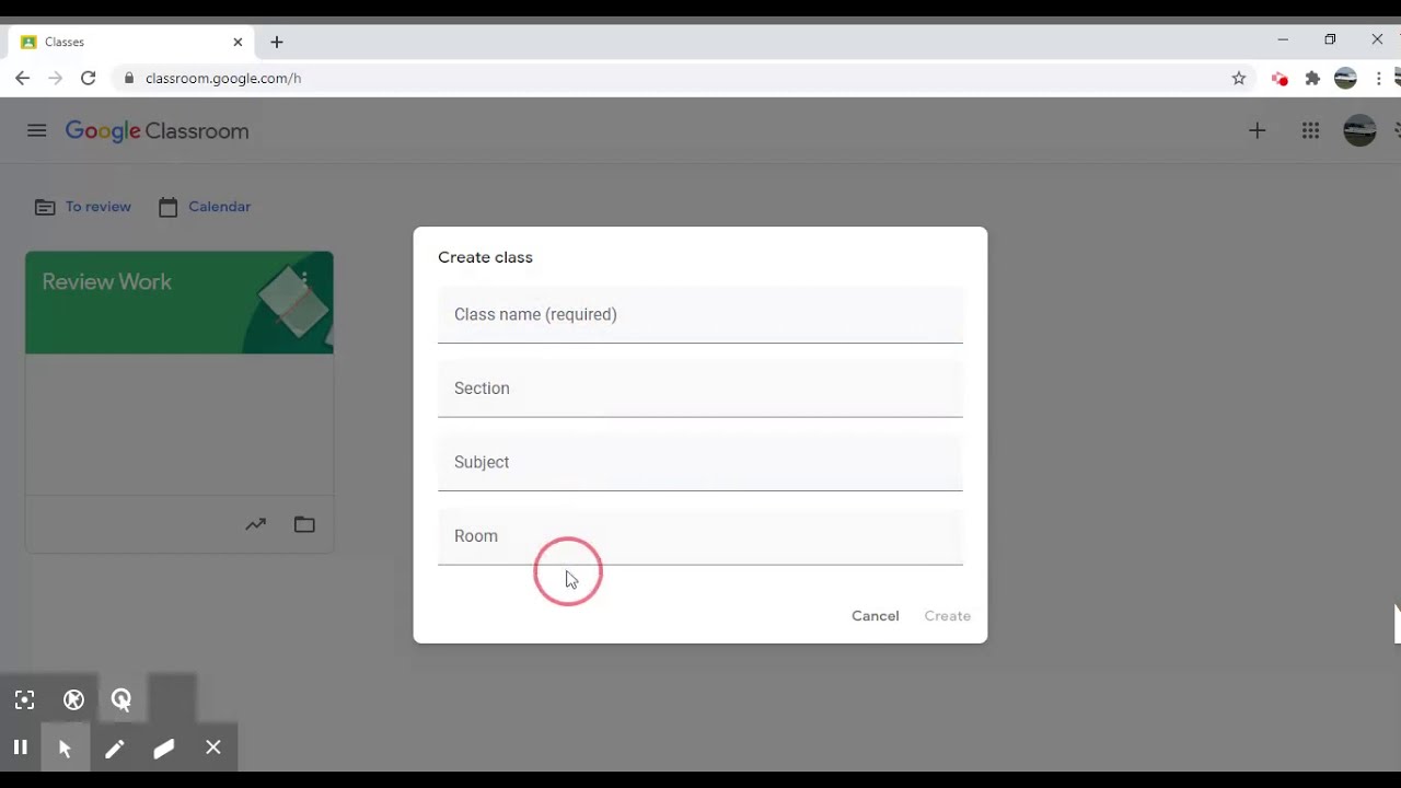 Google Classroom - How To Create Or Join A Class - YouTube