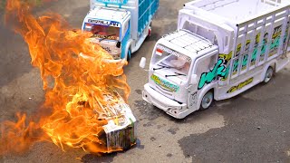 The Story of Oleng's Truck, Eternal Revelation 2 Accidents Until It Burned Due to Speeding
