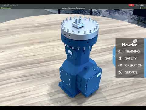 Digital Twin Demo with Howden Uses Augmented Reality & IIoT