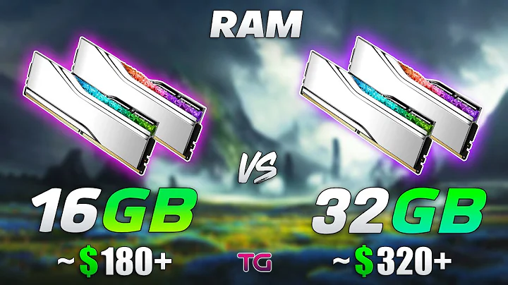 16GB vs 32GB RAM - Test in 12 Games | 2025