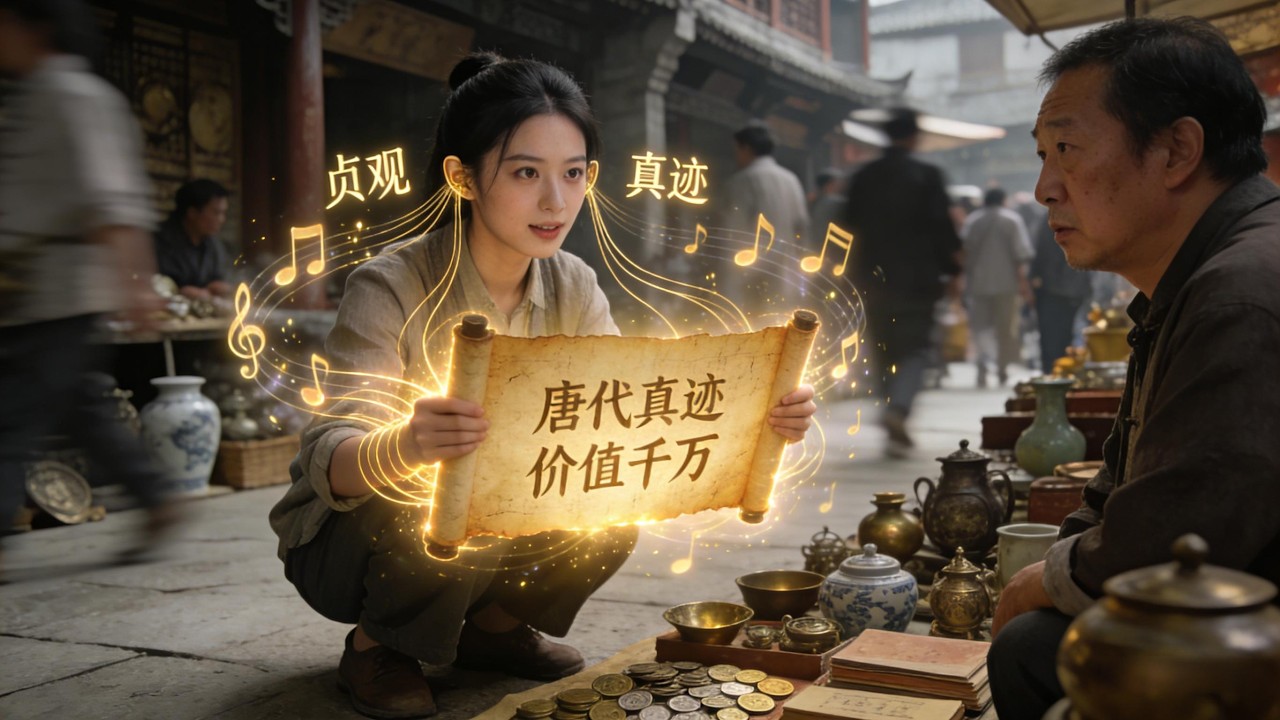 👂外送員覺醒萬物心聲！古董主動報身份，撿漏撿成商業帝國女總裁！#热门短剧 #movie #精彩影视 #重生 #drama #chinesedrama #影视聚焦 #搞笑 #影視解説