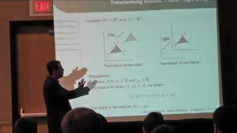 Motion Planning: Life in C-Space