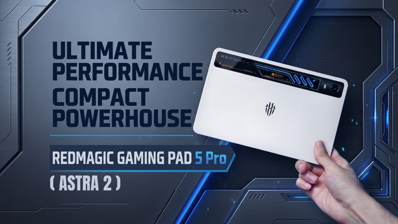 🔥 Red Magic Gaming Tablet 5 Pro (ASTRA 2) Full Review | 185Hz