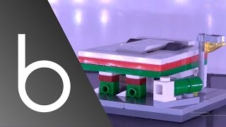 Lego Puzzle Gas Station