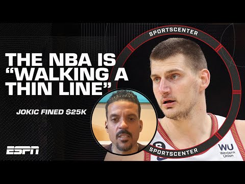 Matt Barnes reacts to Nikola Jokic's $25k fine, avoiding suspension for Game 5 | SportsCenter