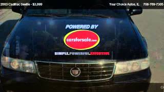 2003 Cadillac Seville SLS - for sale in Posen, IL 60469
