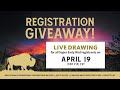 The Spirit of Wyoming - Super Early Bird Registration Giveaway