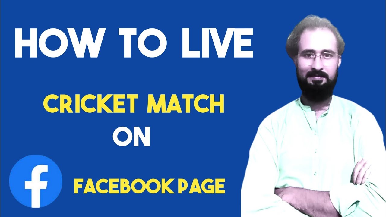 How to Live Cricket Match on Facebook Page || Pak Vs India August 28 ...