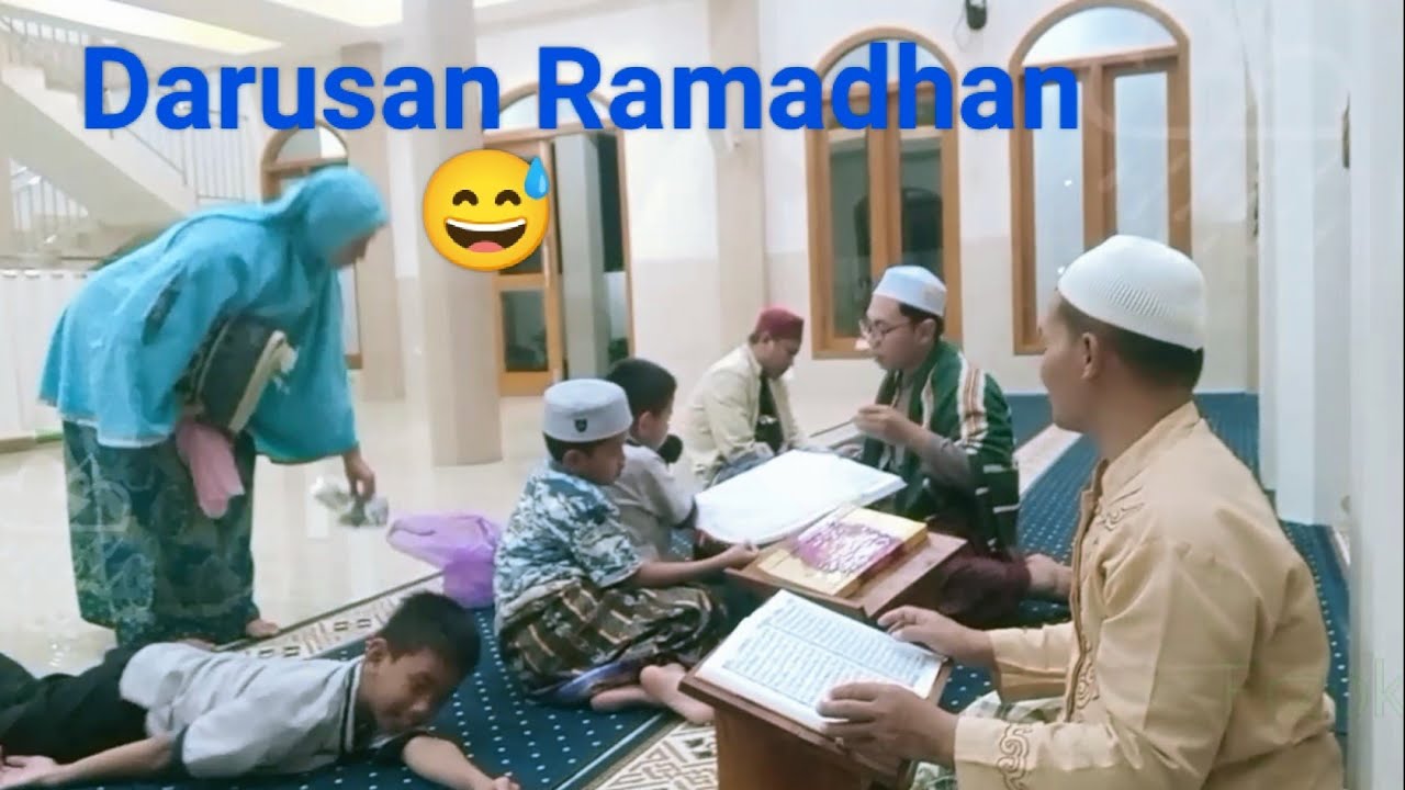 Darusan 12 . Tukang menghabiskan takjil . Ngaji sebentar banget .....