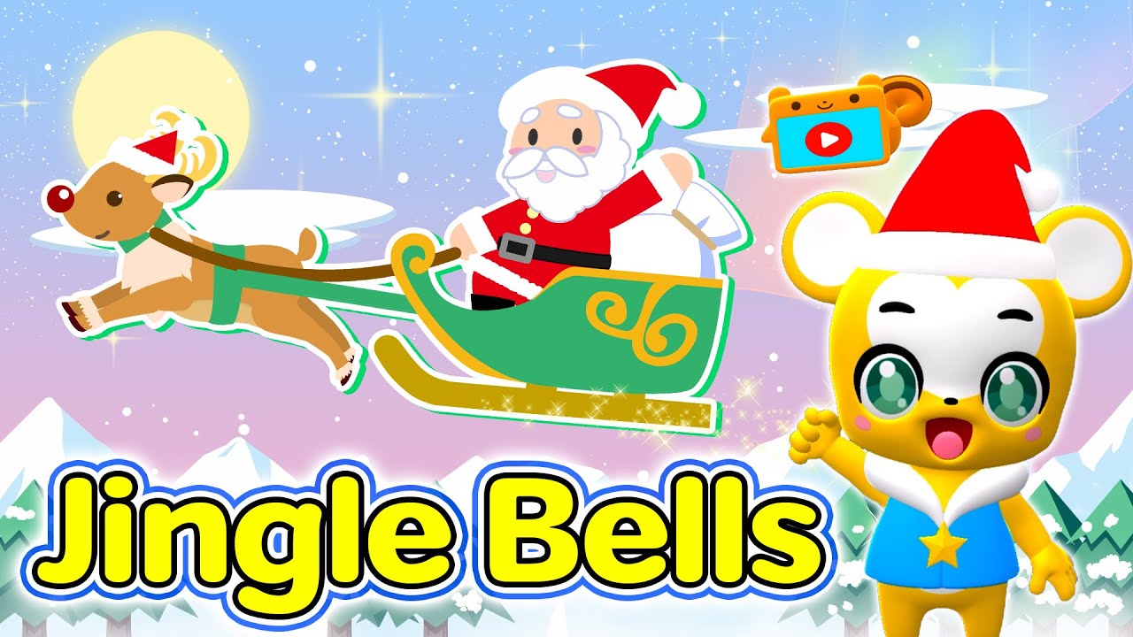 Jingle Bells with Lyrics, Kids Christmas Songs