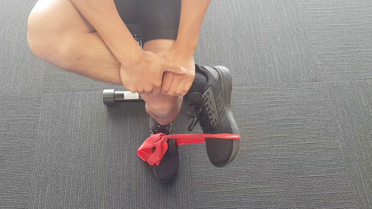 Ankle - TheraBand - Inversion 2 - YouTube