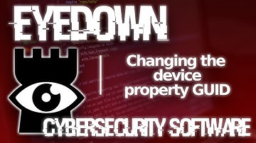 How to change the device property GUID