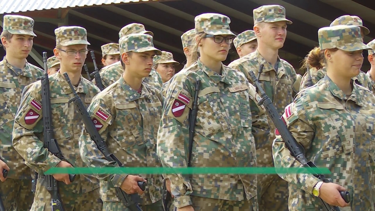 Notiek otrā zemessargu pamatapmācības nometne