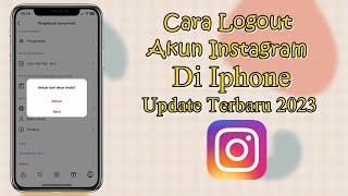 Cara Logout Akun Instagram Di HP Iphone