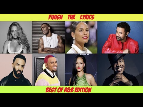 Finish the Lyric - Best of R&B Edition