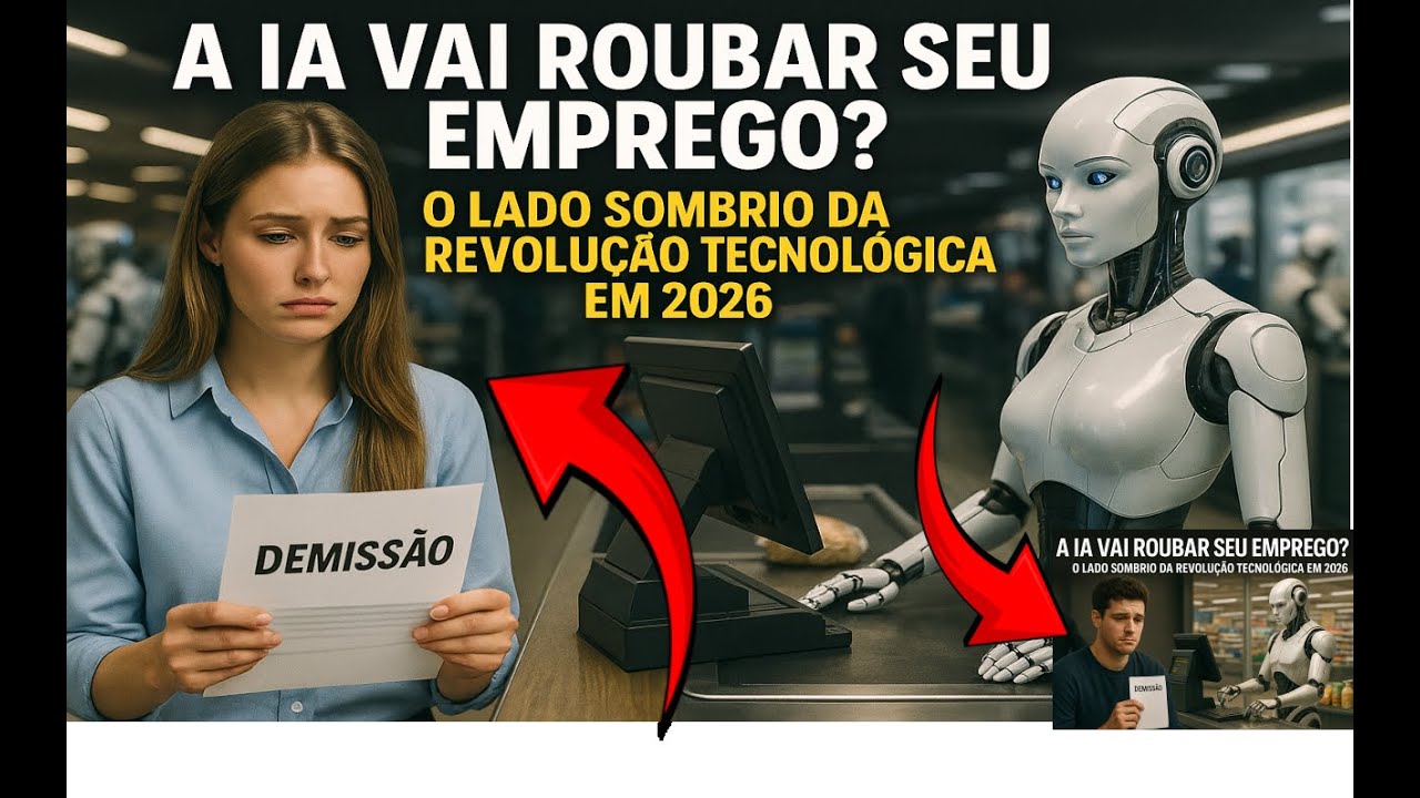 A IA e os Robôs Vão Roubar Seu Emprego? O Lado Sombrio da Revolução ...