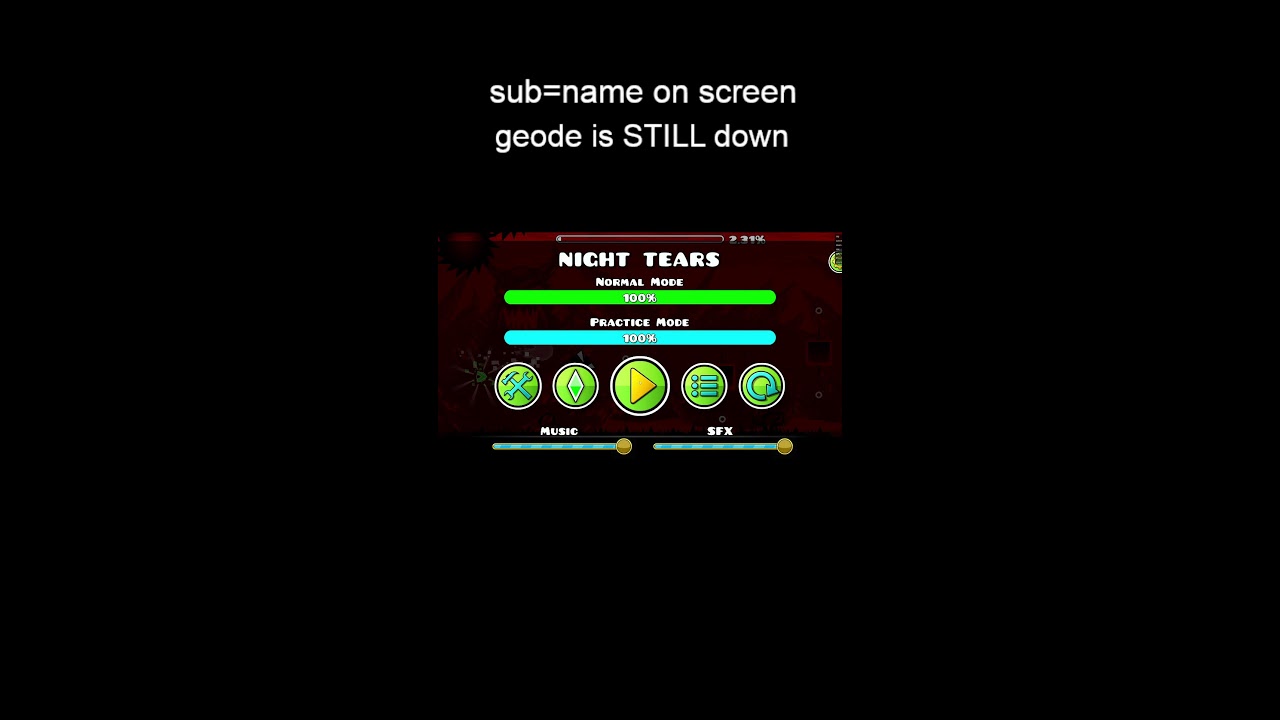 Geometry dash stream,  beating levels