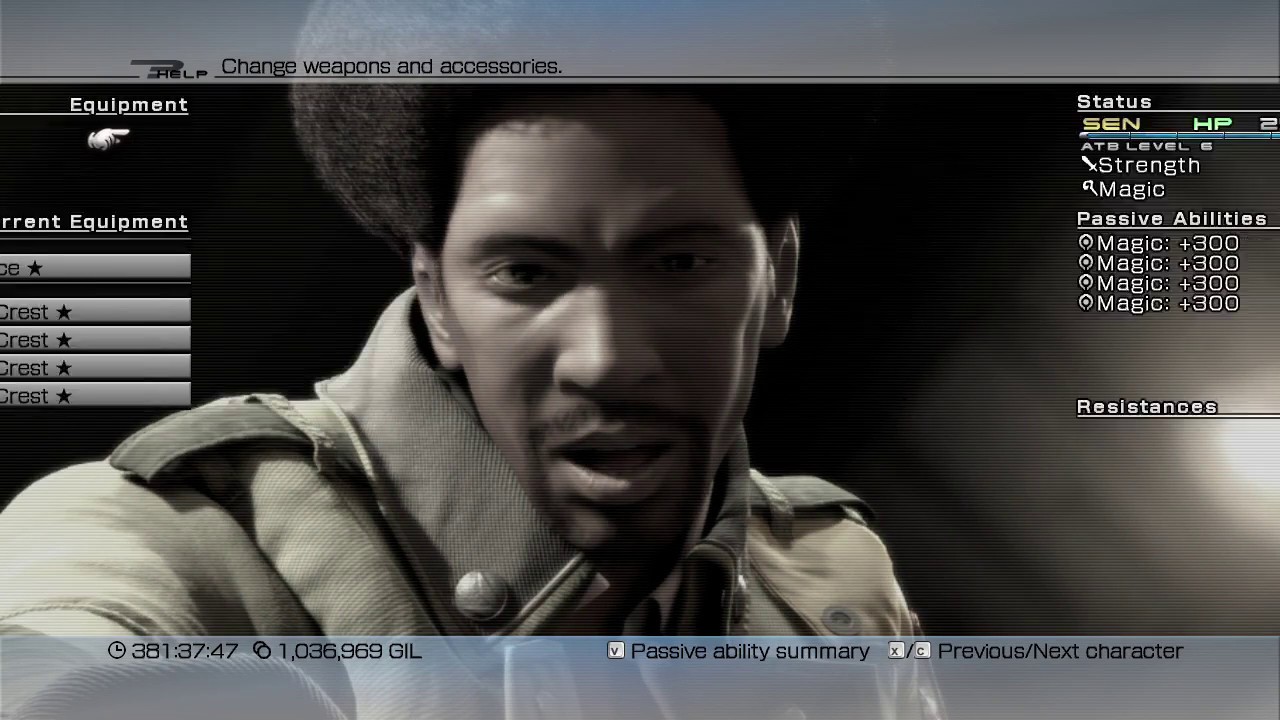 FFXIII-PC: Sazh vs. Long Gui(No Summon, No Shrouds) (