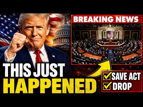 🚨The SAVE Act Just Hit 215-211 In House as Trump Prepares to SHOCK The Nation!!!