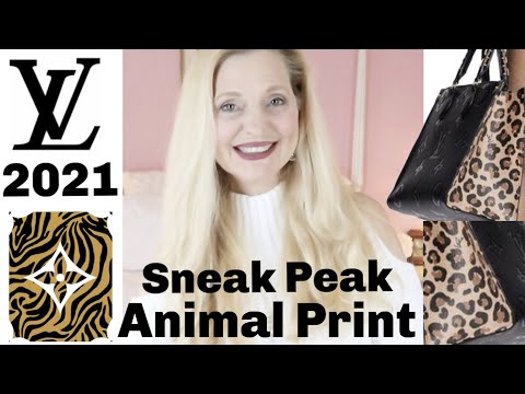 Louis Vuitton Wild at Heart | Louis Vuitton leopard print collection | Louis Vuitton Summer 2021