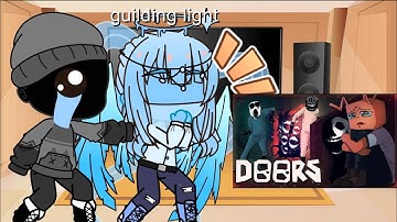 if doors monster react to doors (tankfish) help me this video took a while :)