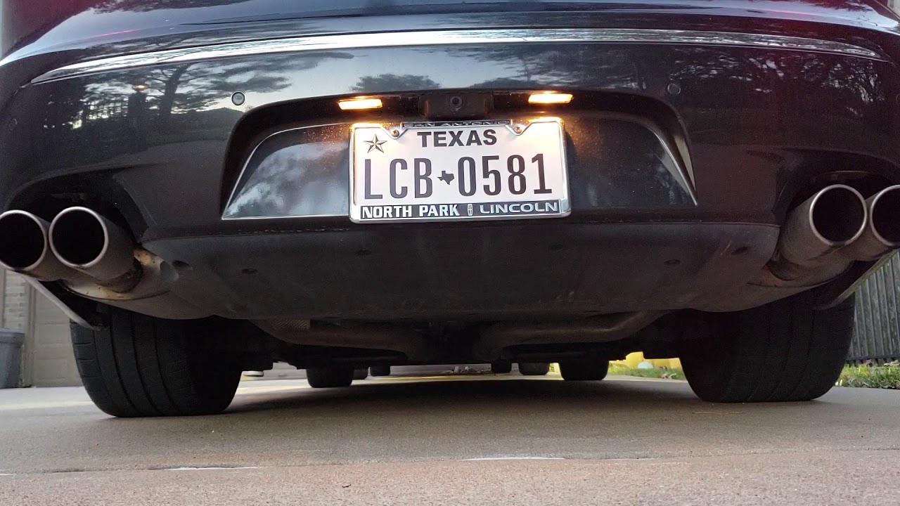 2014 Jaguar XJR Borla mufflers