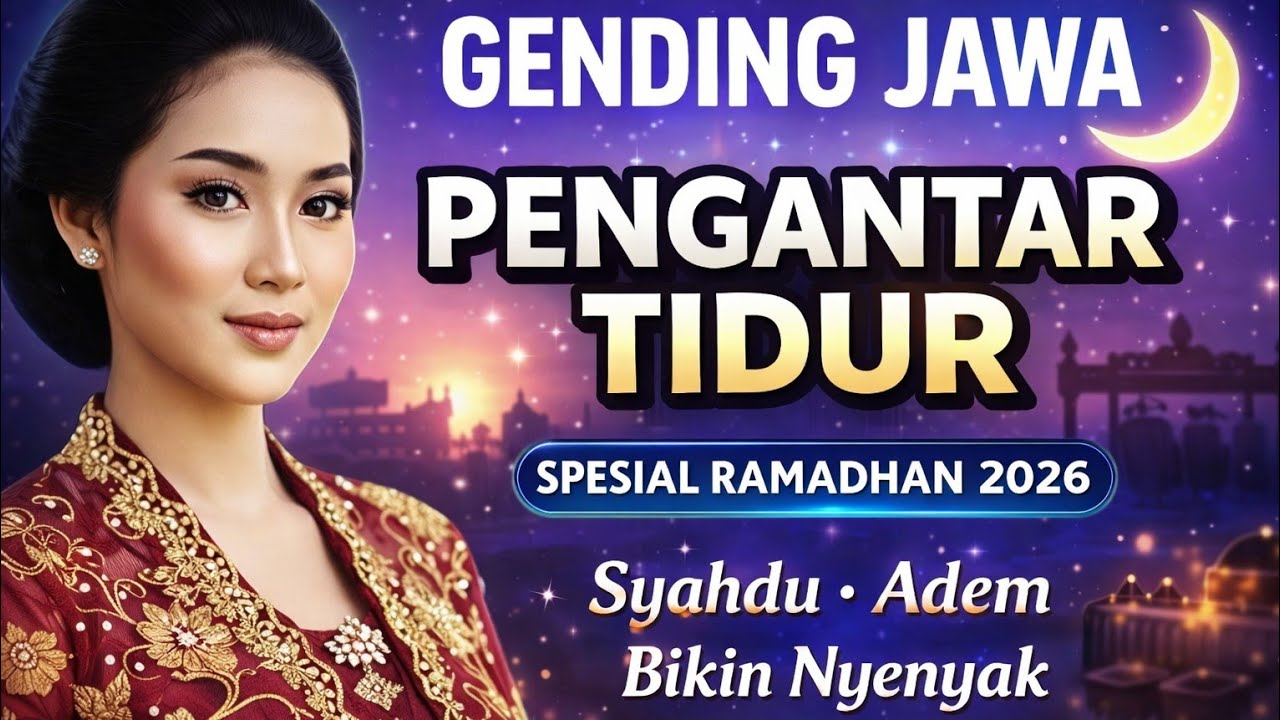 Gending Jawa Pengantar Tidur Spesial Ramadhan 🌙 Uyon-Uyon Lembut Penyejuk Hati & Teman Istirahat