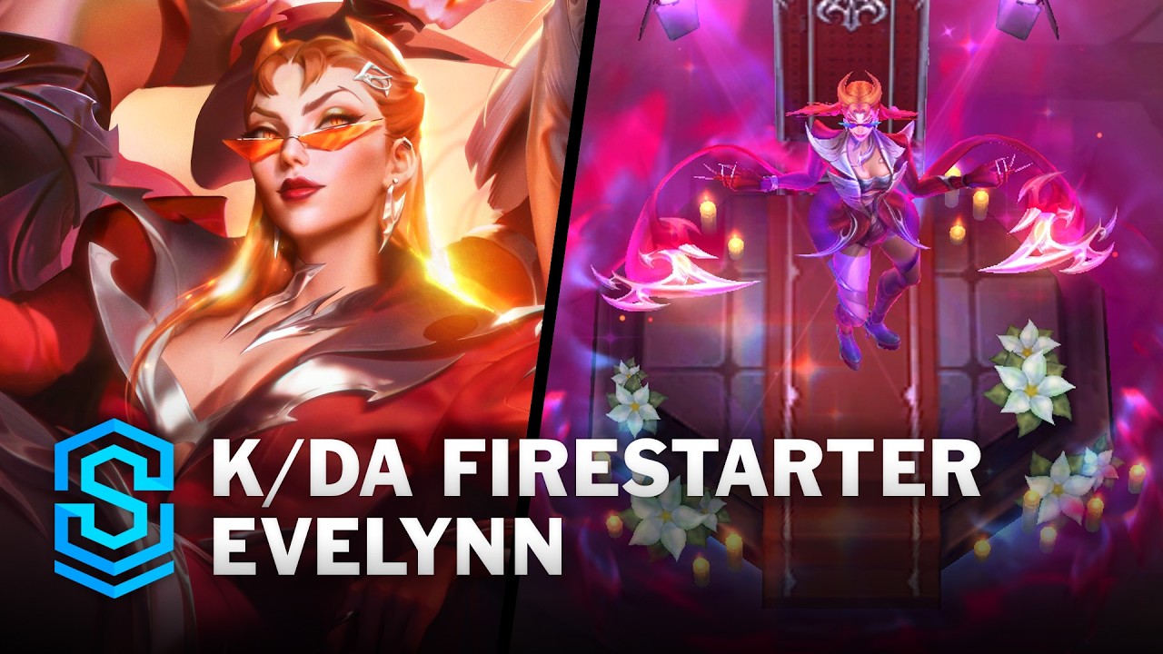 K/DA FIRESTARTER Evelynn Skin Spotlight - Pre-Release - PBE Preview - League of Legends