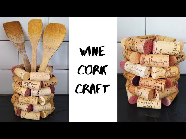 DIY wine cork crafts. - The V Spot