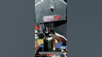 Innovation Technology CNC Milling Machine: Precision Thread Creation on Pipe Clamps. #tech