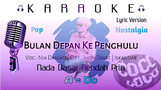 Bulan Depan Ke Penghulu | Karaoke | Nada Dasar Rendah Pria | A=Do