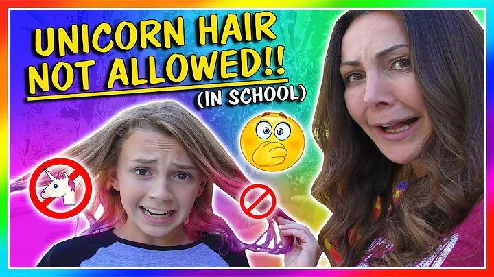 SCHOOL DOESN'T ALLOW KAYLA'S HAIR COLOR! | We Are ...