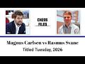 Magnus Carlsen vs Rasmus Svane • Titled Tuesday, 2026