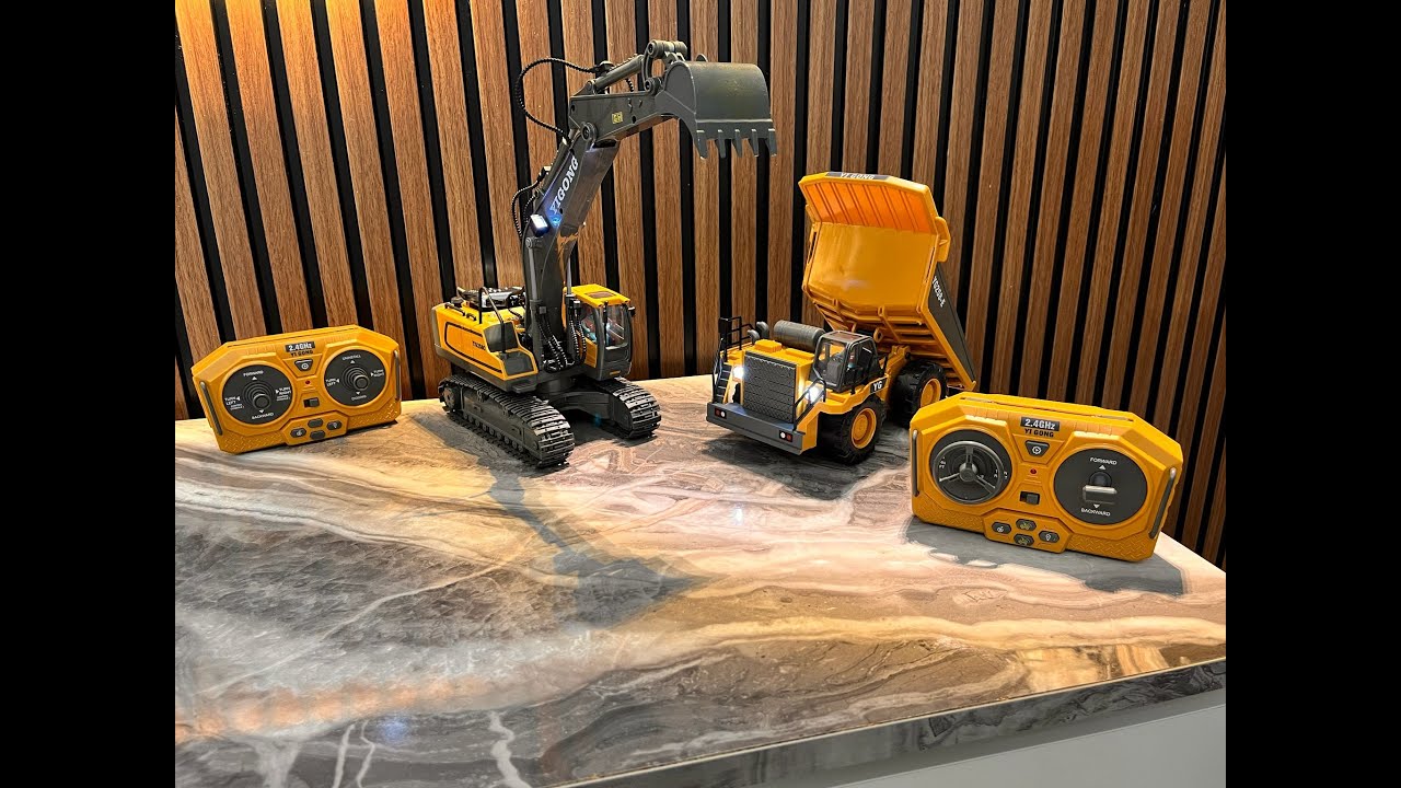 RC EKSKAVATÖRDEN SONRA RC KAMYON KUTU AÇILIMI