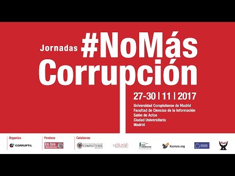 I JORNADAS #NoMásCorrupción. 