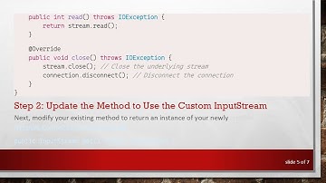How to Close HttpURLConnection Without Closing Its InputStream
