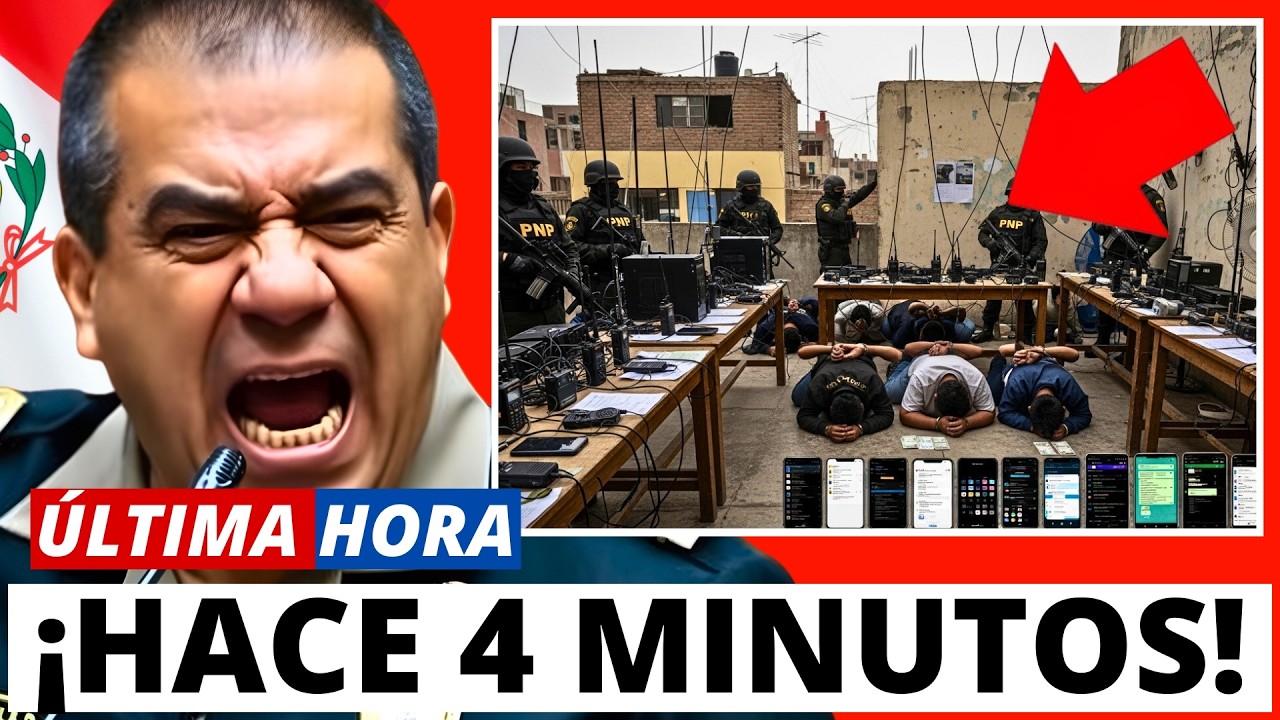 💥¡TENÍAN SU PROPIA RED! PNP REVIENTA SISTEMA CLANDESTINO DE COMUNICACIÓN DEL CRIMEN ORGANIZADO