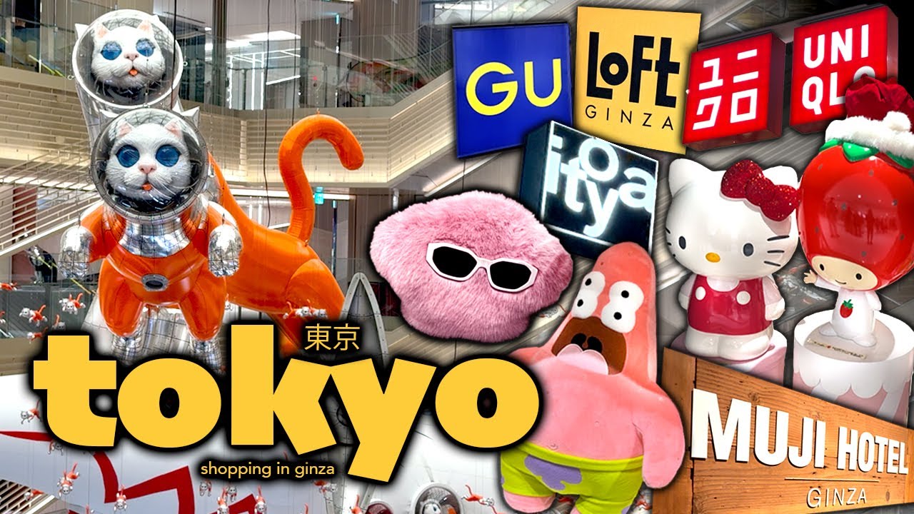 Shopping in Ginza: Age.3, Sanrio, Uniqlo, GU, Ginza Six, Itoya, Muji, Loft, Shabu Shabu | Tokyo Days