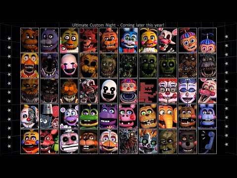 Five Nights at Freddy's: Ultimate Custom Night Fan Made Trailer