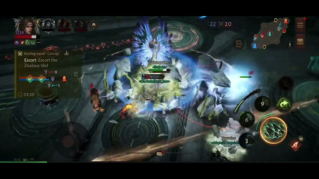 diablo immortal druid tank/ fighter build