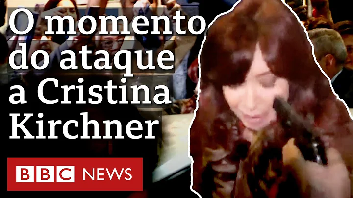 O momento em que arma  apontada a Cristina Kirchner