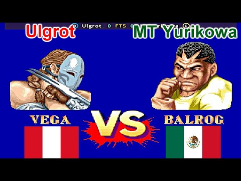 Street Fighter II': Champion Edition - Ulgrot vs MT Yurikowa FT5 + Rematch